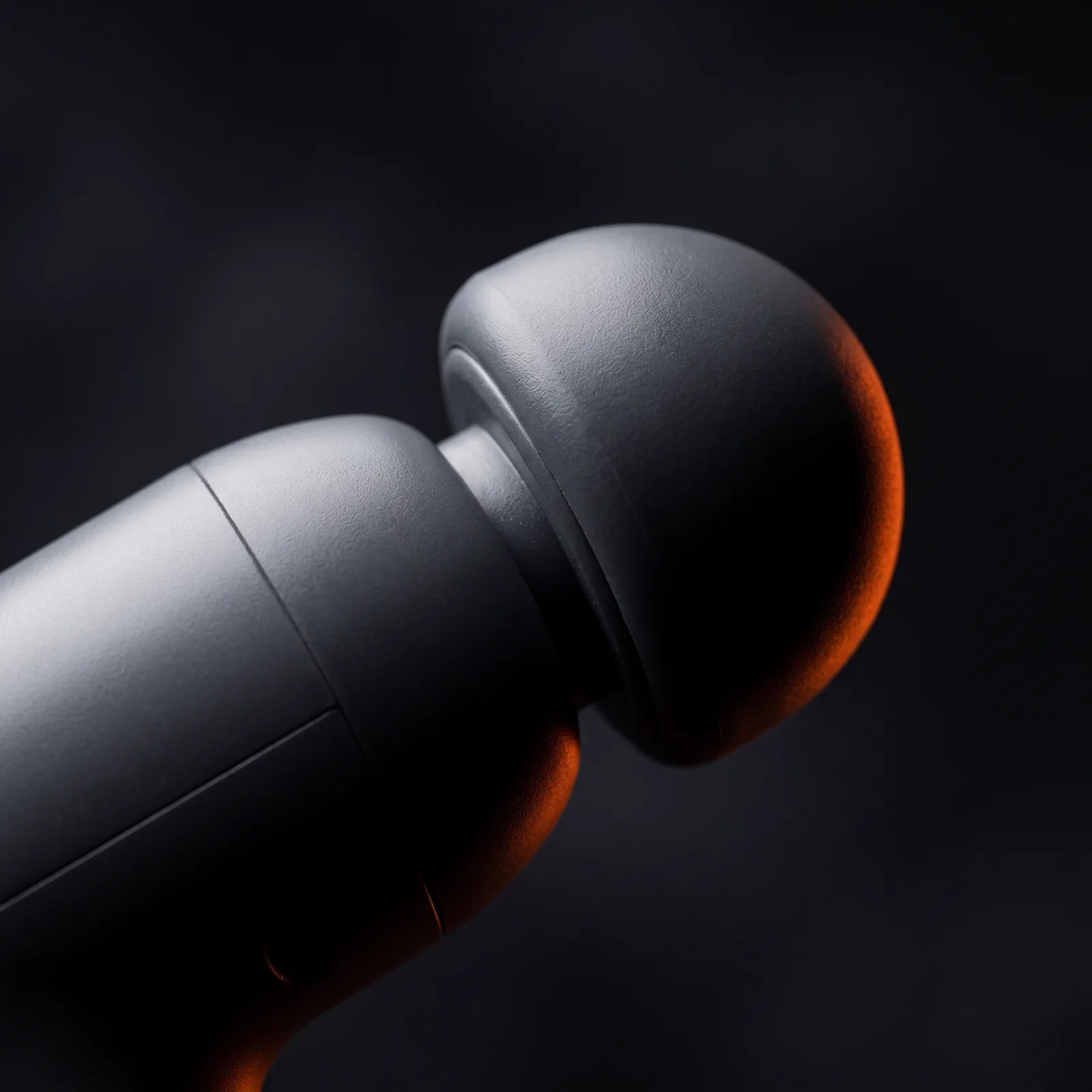 Macro of the Knurl massage head